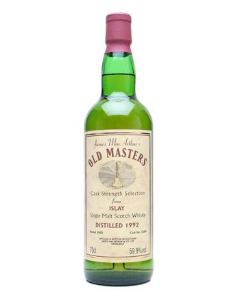 Laphroaig 1992 10 jaar oud James MacArthur