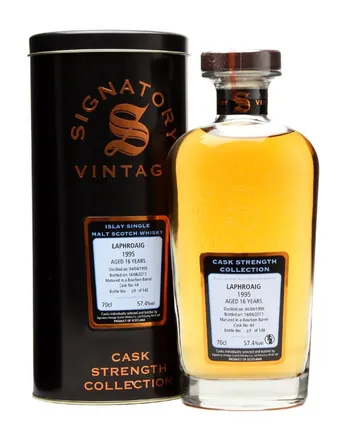 Laphroaig 1995 16 jaar oud Cask #44 Signatory
