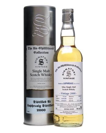 Laphroaig 2000 10 jaar oud Un Chillfiltered Collection Signatory Un-Chillfiltered Collection