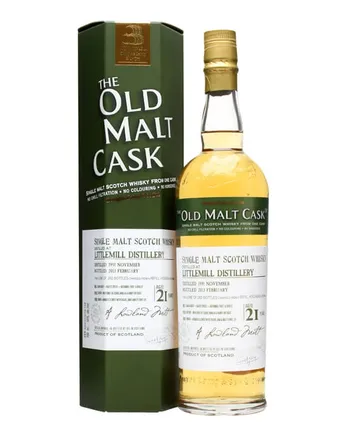 Littlemill 1991 21 jaar oud Old Malt Cask #9443 Douglas Laing