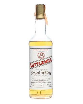 Littlemill 12 jaar oud Full Proof Bottled 1980s