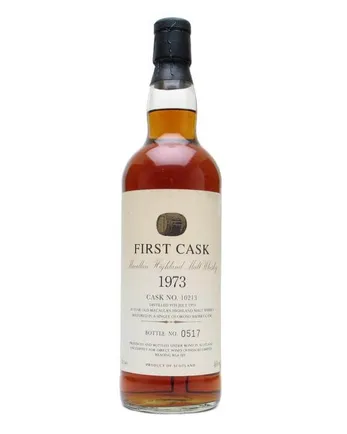 Macallan 1973 20 jaar oud Sherry Cask First Cask