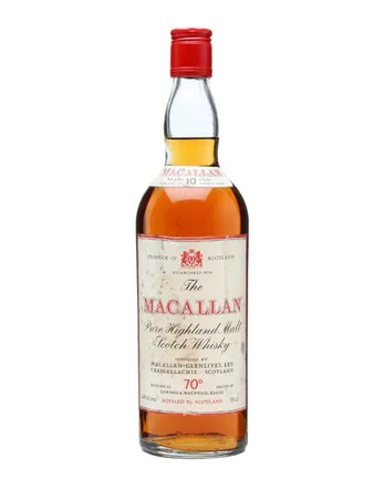 Macallan 10 jaar oud Bottled 1970s Gordon & Macphail