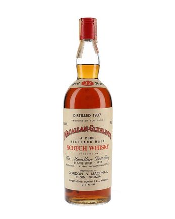 Macallan Glenlivet 1937 32 jaar oud Sherry Cask G M Gordon & Macphail