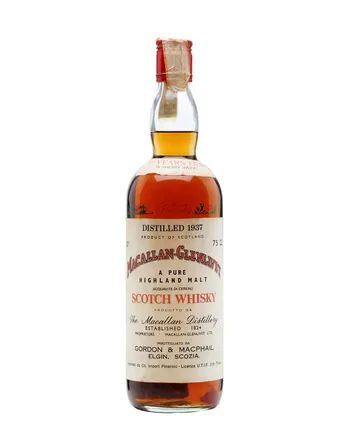 Macallan Glenlivet 1937 37 jaar oud Sherry Cask Gordon & Macphail