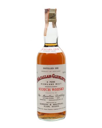 Macallan Glenlivet 1950 25 jaar oud Gordon & Macphail 75cl