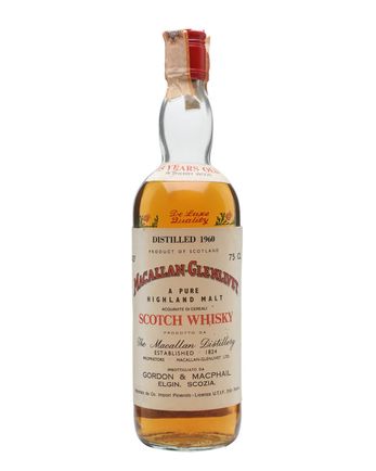 Macallan Glenlivet 1960 15 jaar oud Sherrywood Gordon & Macphail