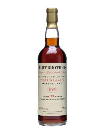 Macallan 1971 23 jaar oud Sherry Cask Hart Brothers