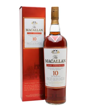 Macallan 10 jaar oud Cask Strength 100cl
