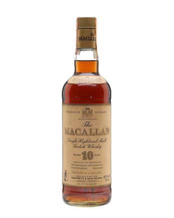 Macallan 10 jaar oud Bottled