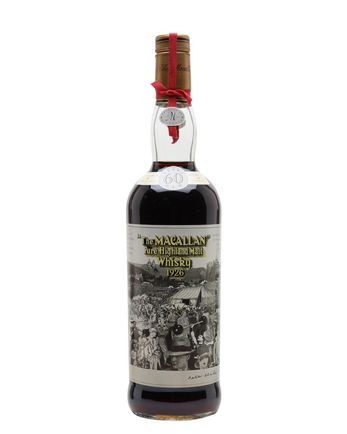 Macallan 1926 60 jaar oud Peter Blake Label