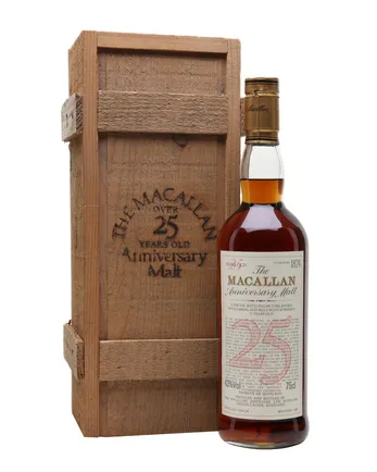 Macallan 1958 59 25 jaar oud