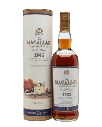 Macallan 1982 18 jaar oud