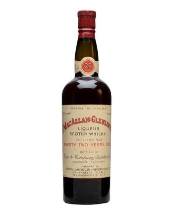 Macallan 22 jaar oud 1930s