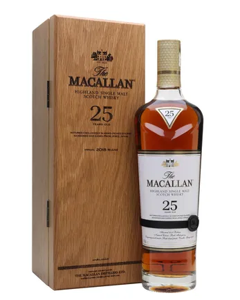 Macallan 25 jaar oud Sherry Oak