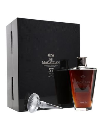 Macallan 57 jaar oud Lalique Crystal 75cl
