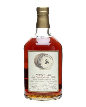 Macallan Glenlivet 1965 29 jaar oud Sherry Cask Signatory cask #1060