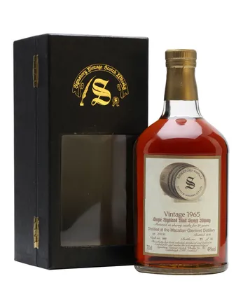 Macallan Glenlivet 1965 29 jaar oud Sherry Cask Signatory cask #1053
