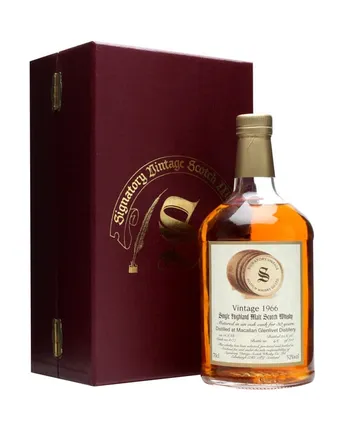 Macallan Glenlivet 1966 30 jaar oud Signatory