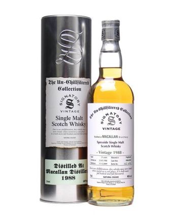 Macallan 1988 21 jaar oud Signatory