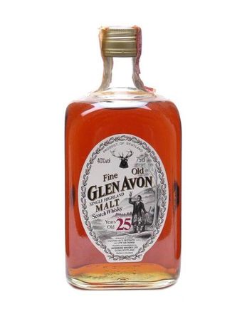 Glen Avon 25 jaar oud Bottled 1980s Gordon & Macphail