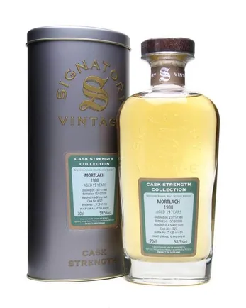 Mortlach 1988 19 jaar oud Signatory Cask Strength Collection