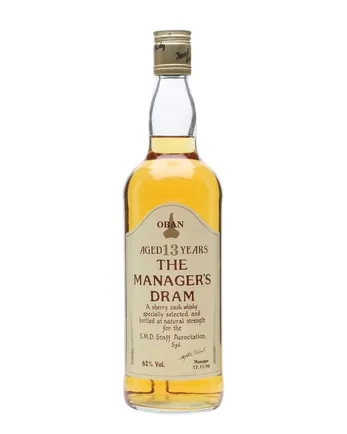 Oban 13 jaar oud Manager's Dram Sherry Cask