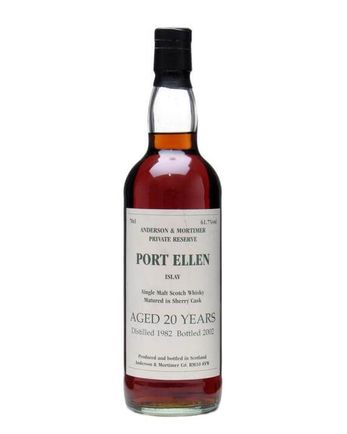 Port Ellen 1982 20 jaar oud Sherry Cask Anderson & Mortimer