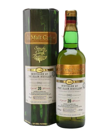 Port Ellen 1982 20 jaar oud Sherry Douglas Laing Old Malt Cask