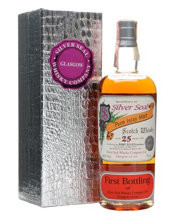 Port Ellen 1975 25 jaar oud Silver Seal