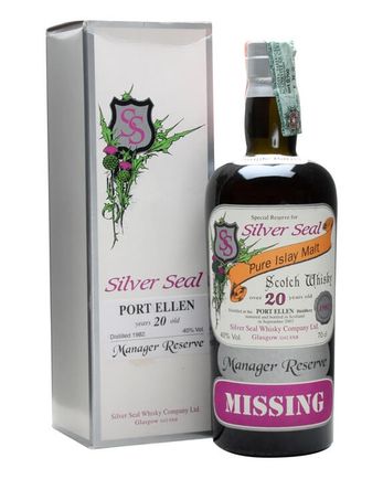 Port Ellen 1982 20 jaar oud Silver Seal Manager's Reserve