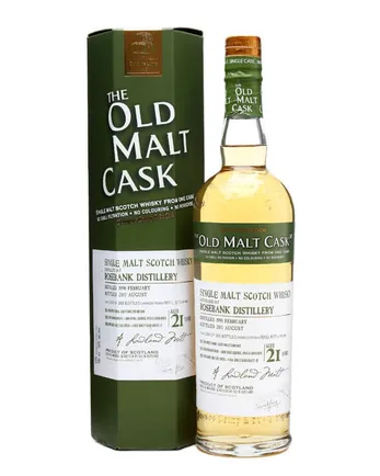Rosebank 1990 21 jaar oud Old Malt Cask #0000 Douglas Laing