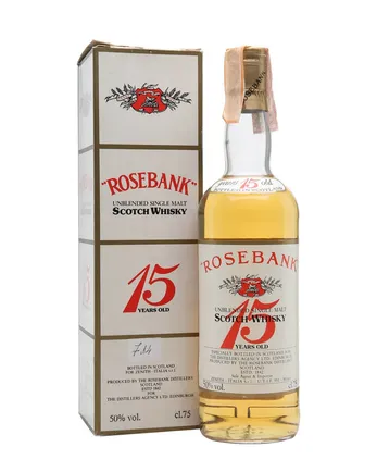 Rosebank 15 jaar oud Bottled 1980s
