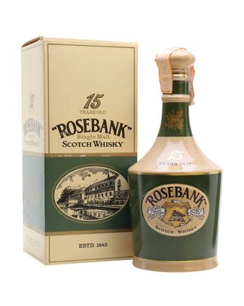 Rosebank Ceramic 15 jaar oud Bottled 1970s