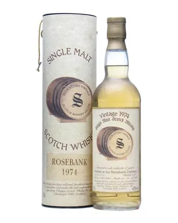 Rosebank 1974 17 jaar oud Signatory