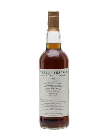 Green Brackla 1975 27 jaar oud TWE