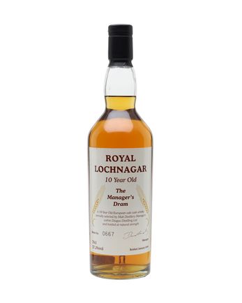 Royal Lochnagar 10 jaar oud Manager's Dram