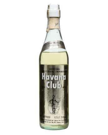 Havana Club 3 jaar oud Blanco Superior Bottled 1970s