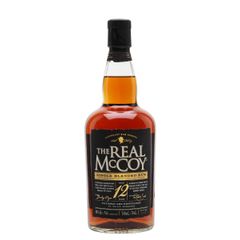 The Real McCoy 12 Year Old Rum Single Traditional Blended Rum