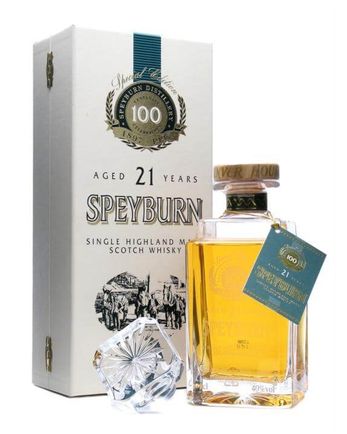 Speyburn 21 jaar oud Centenary Decanter
