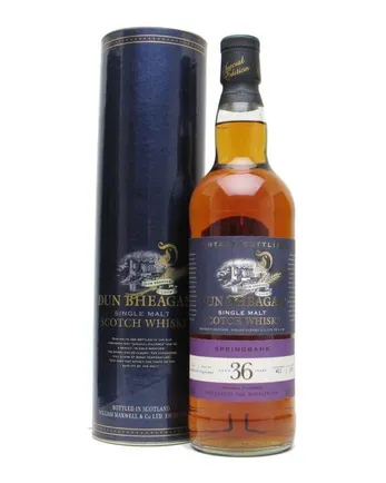 Springbank 1969 36 jaar oud Cask 411 Dun Bheagan