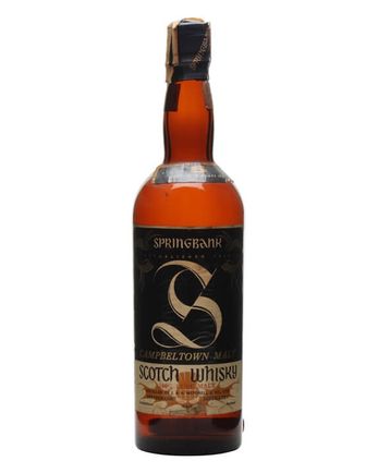 Springbank 5 jaar oud Bottled 1960s