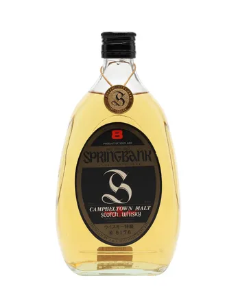 Springbank 8 jaar oud Bottled 1970s