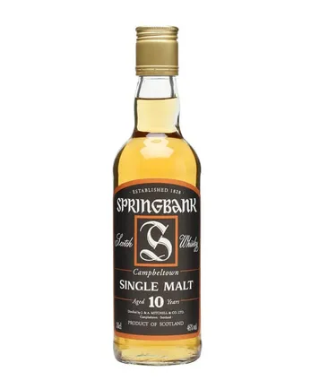 Springbank 10 jaar oud Half Bottle