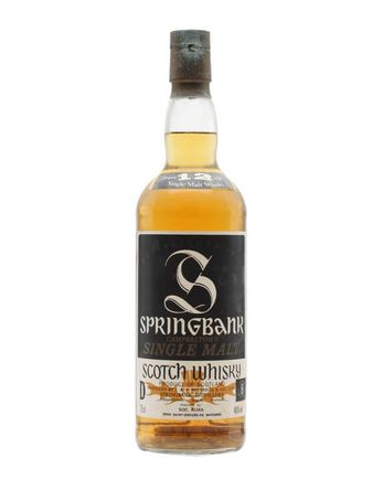 Springbank 12 jaar oud Bottled 1980s