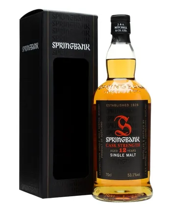 Springbank 12 jaar oud Cask Strength 2013 Edition