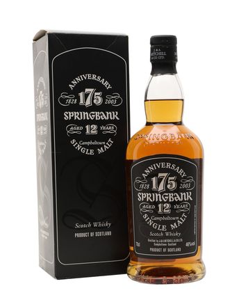 Springbank 175th Anniversay 12 jaar oud