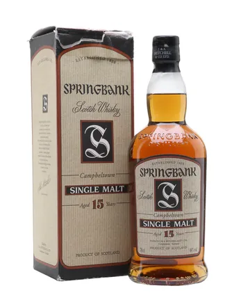 Springbank 15 jaar oud Old Presentation