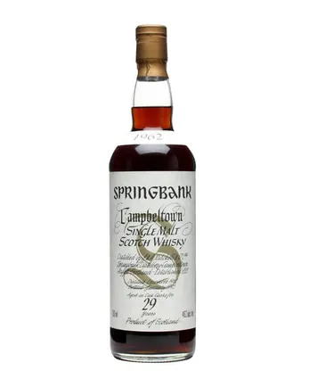 Springbank 1962 29 jaar oud Sherry Cask
