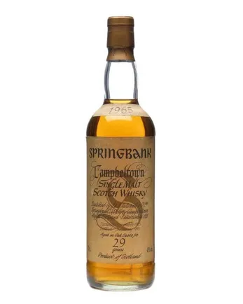 Springbank 1965 29 jaar oud